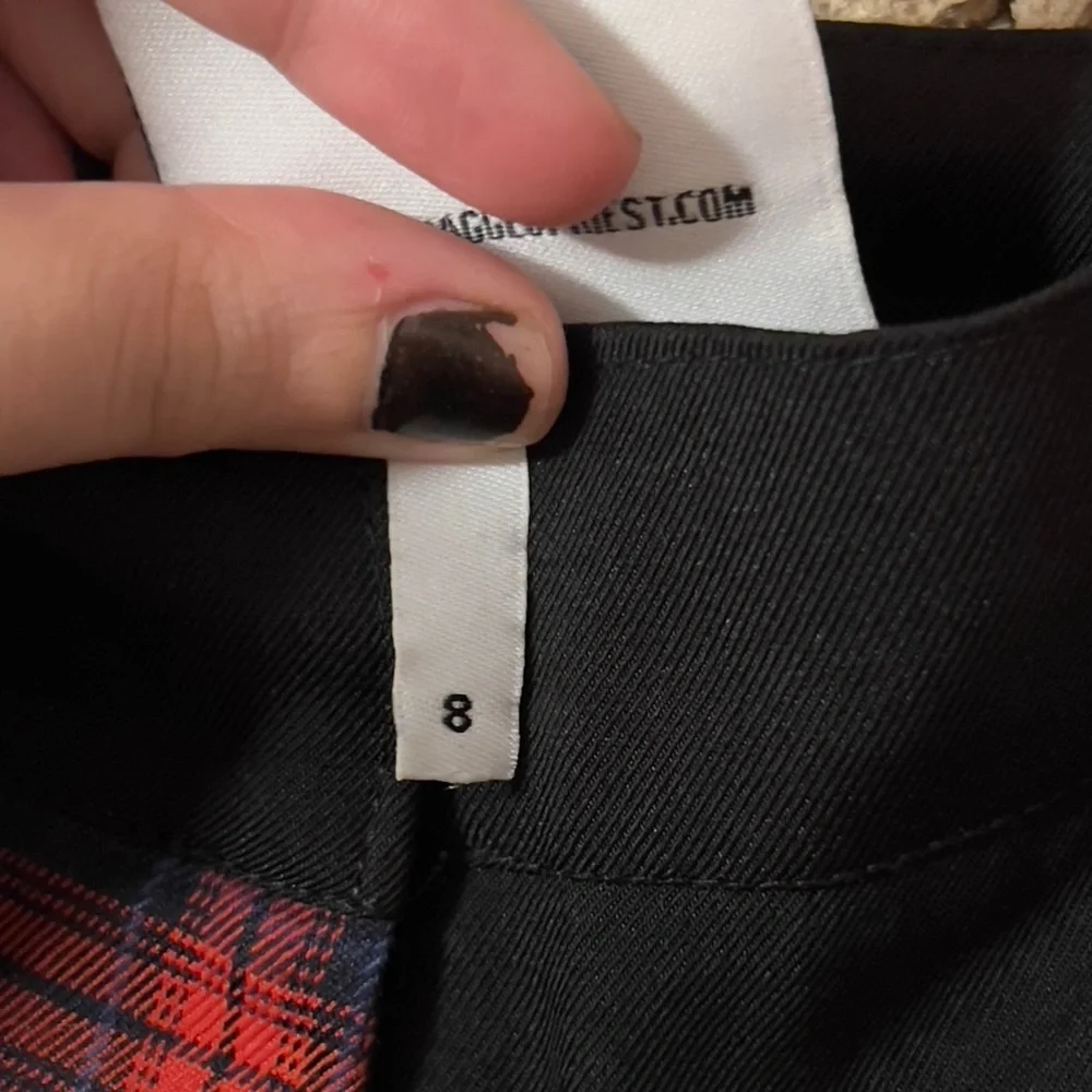 patchwork style pants - Picture 3 of 3